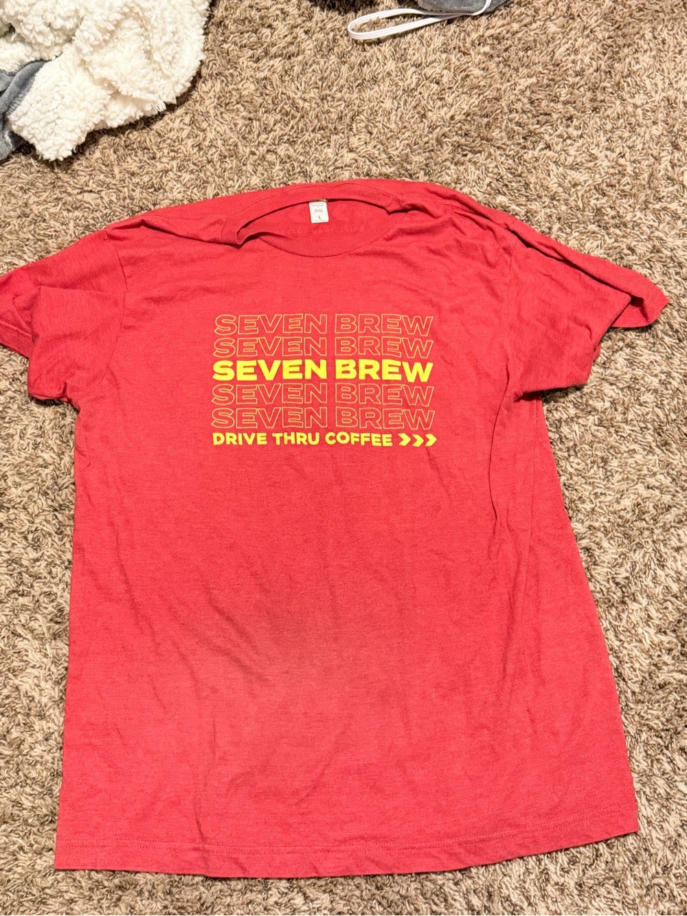 Seven Brew Red Graphic Tee